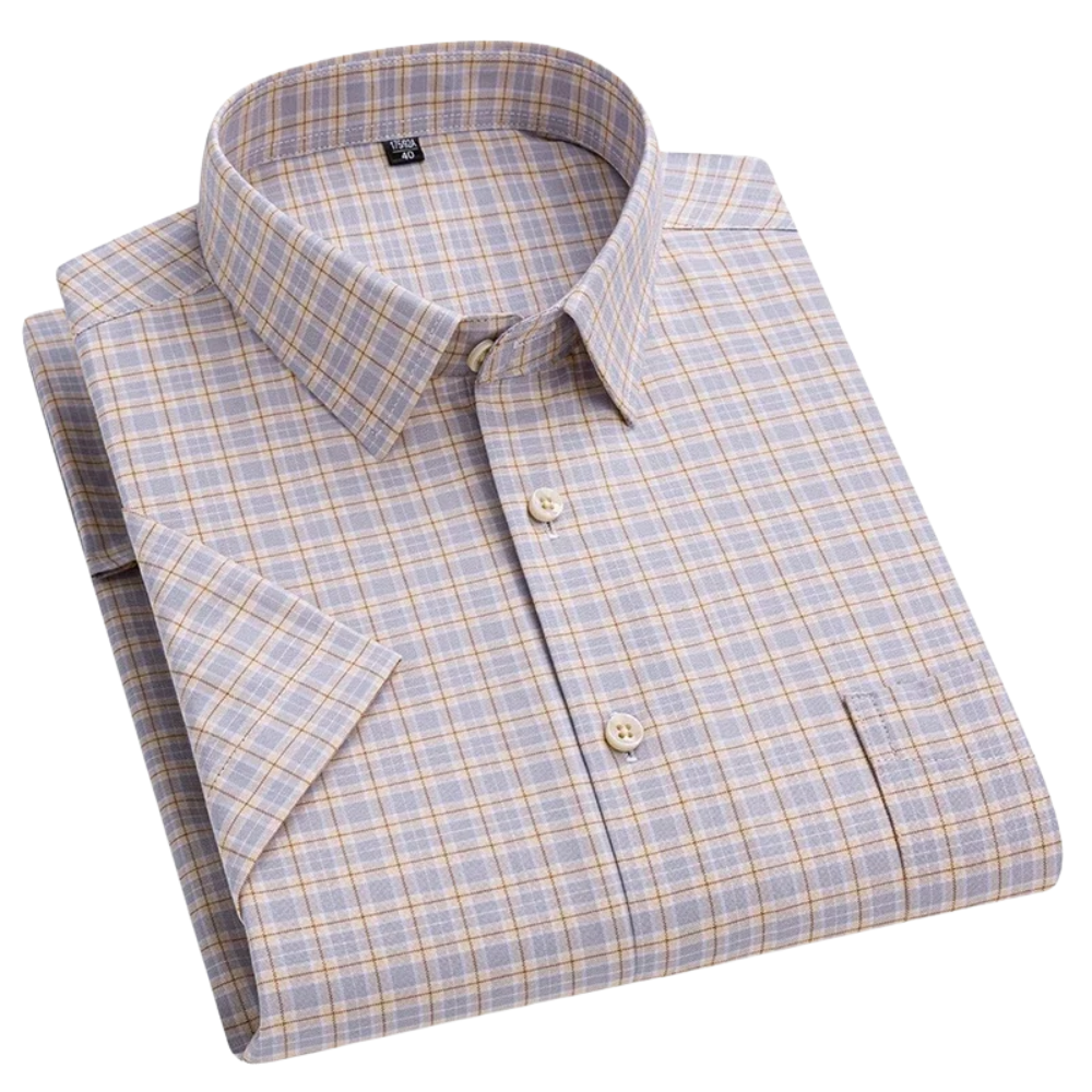 Alex - Cotton Short-Sleeve Shirt
