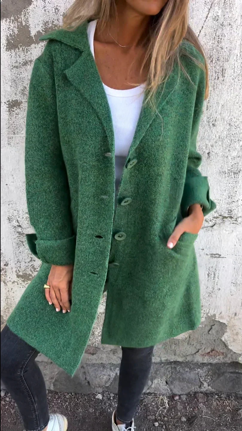Marlina Long knitted Coat