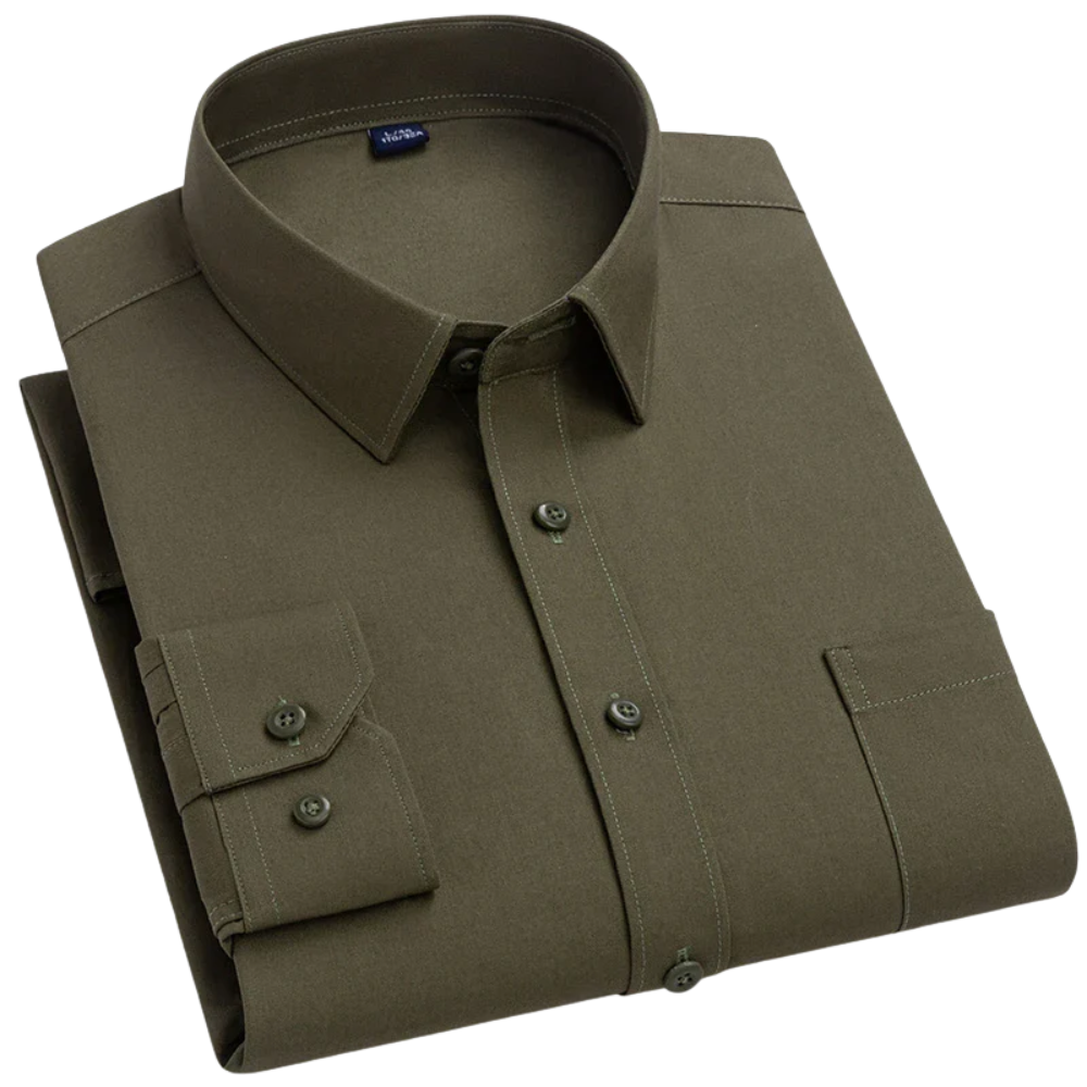 Ethan - Premium Cotton Dress Shirt