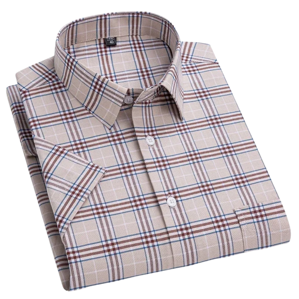 Alex - Cotton Short-Sleeve Shirt