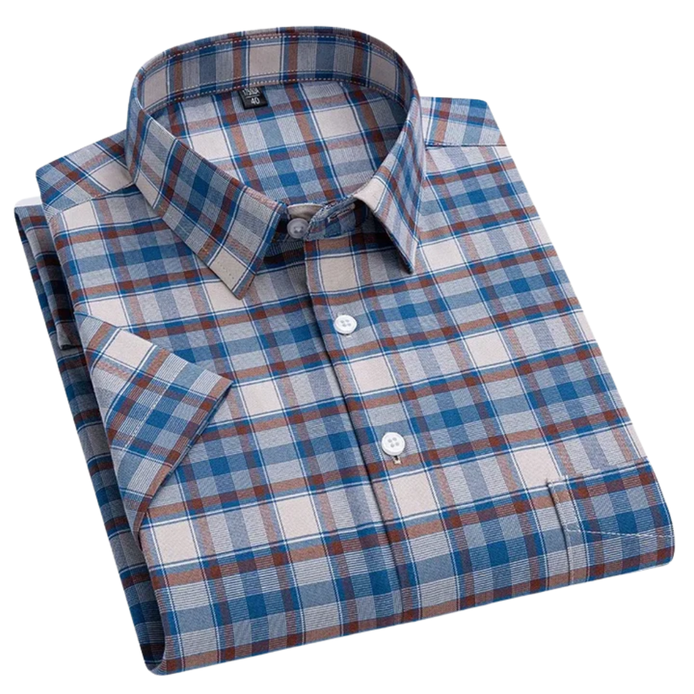 Alex - Cotton Short-Sleeve Shirt