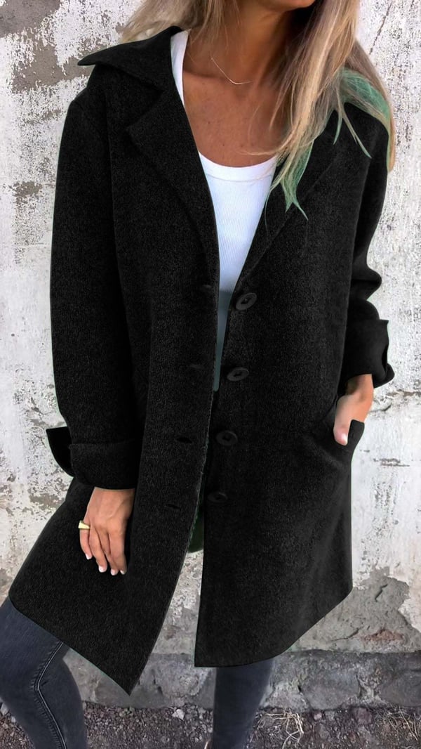 Marlina Long knitted Coat