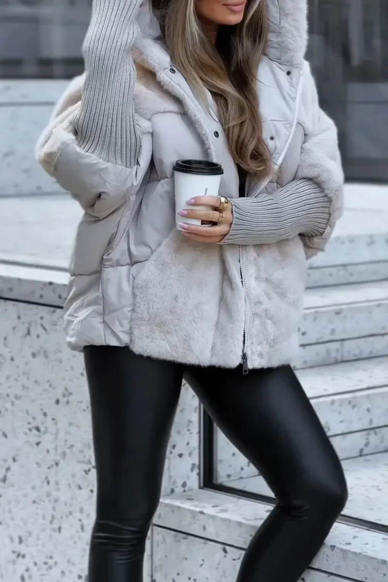 Marisa Multicolored and Comfortable Winter Jacket For Women