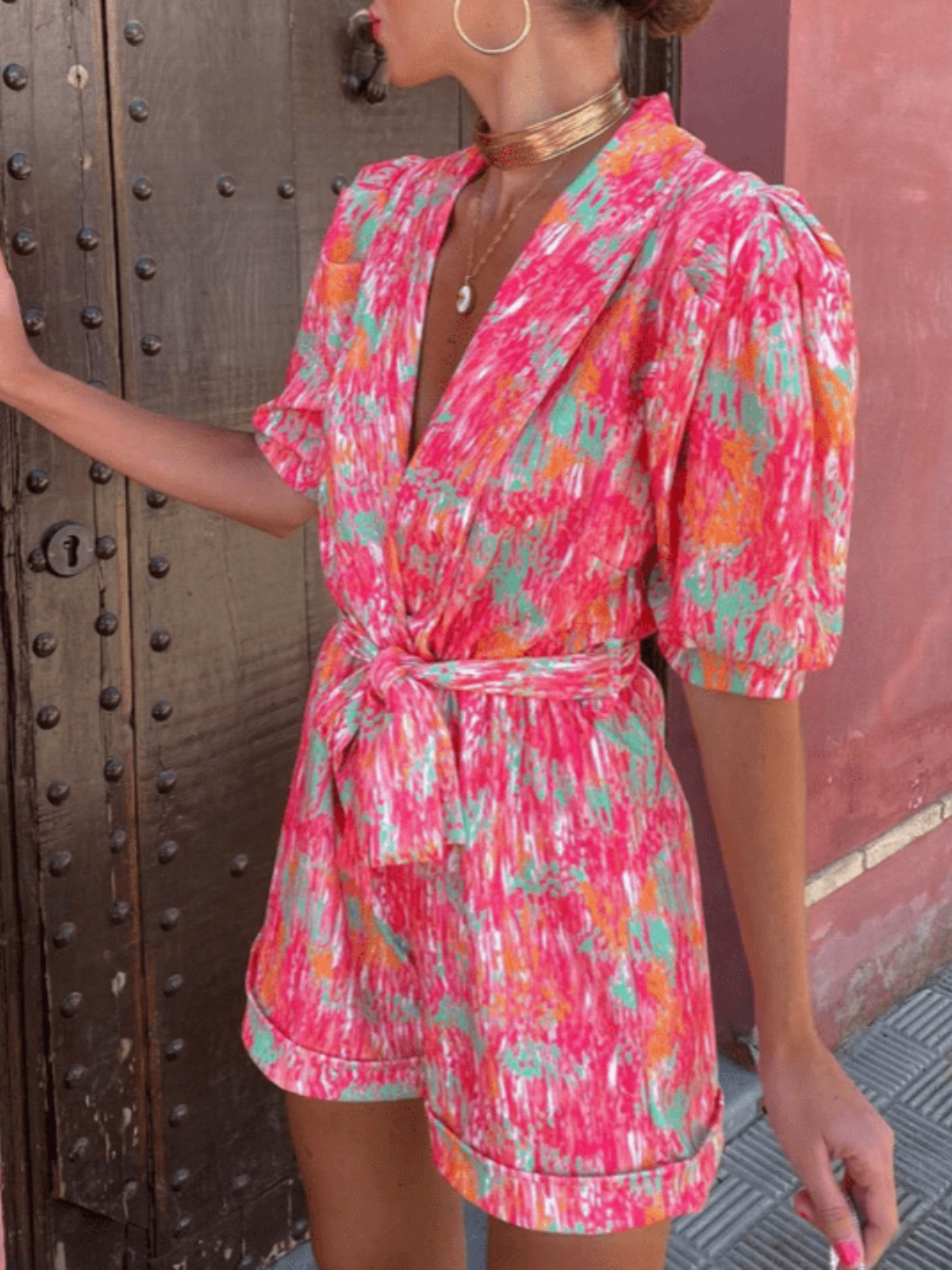 Isabella™ | Chic High-Waisted Jumpsuit