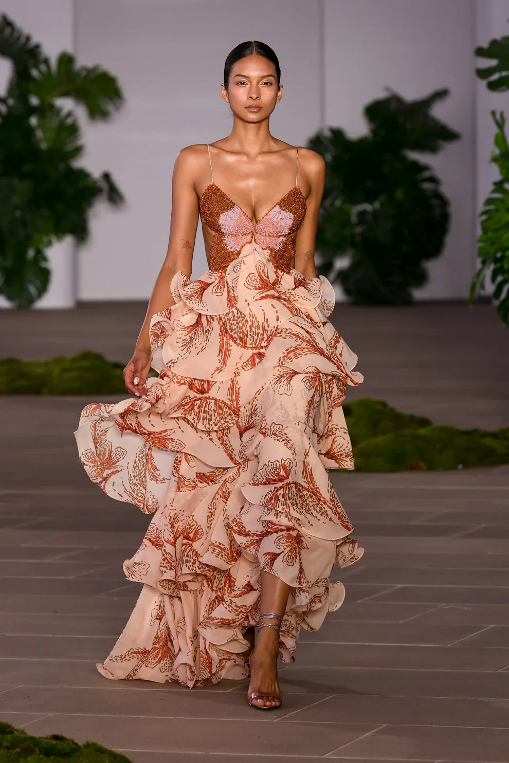 Nahia | Dress with Ruffles