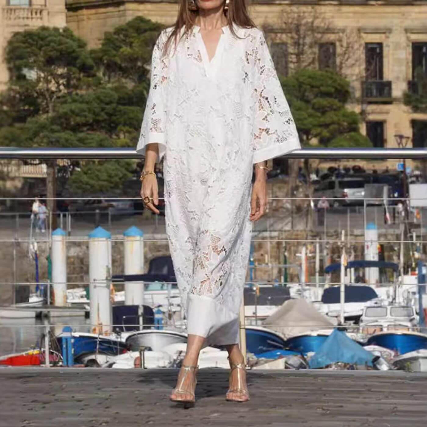 Emeli – Summer Dress with Beautiful Lace