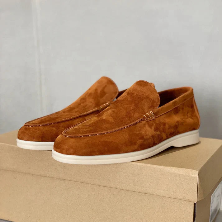 Edward - Chic Suede Loafers