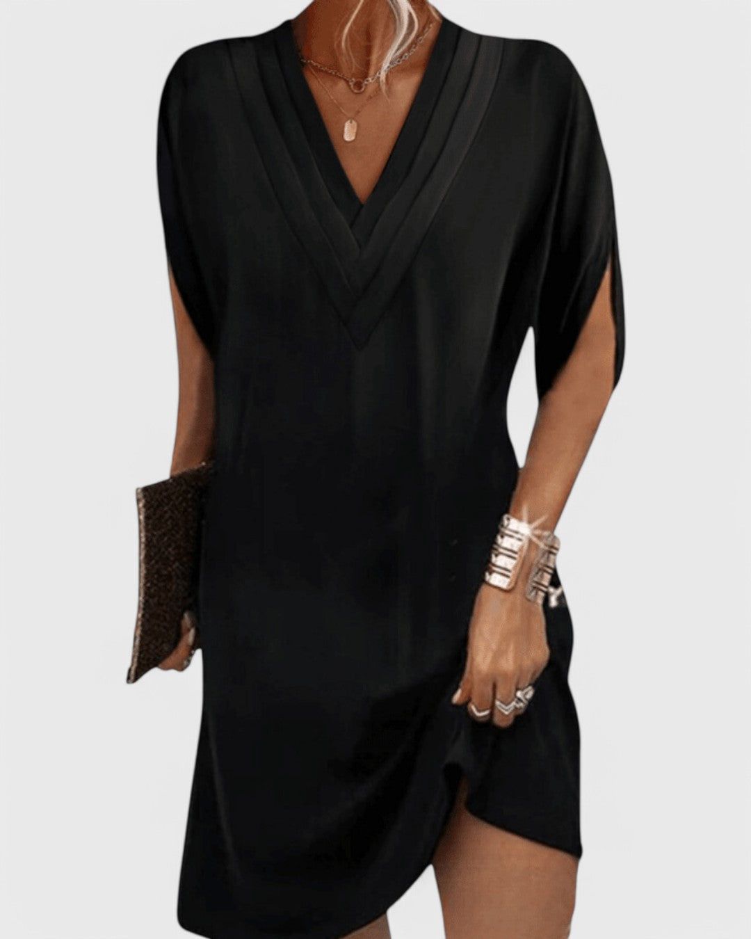 Volmena -Elegant Dress With A Flattering Cut
