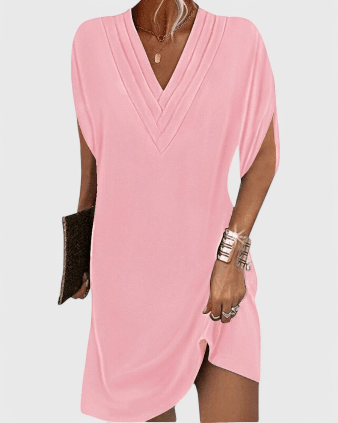 Volmena -Elegant Dress With A Flattering Cut
