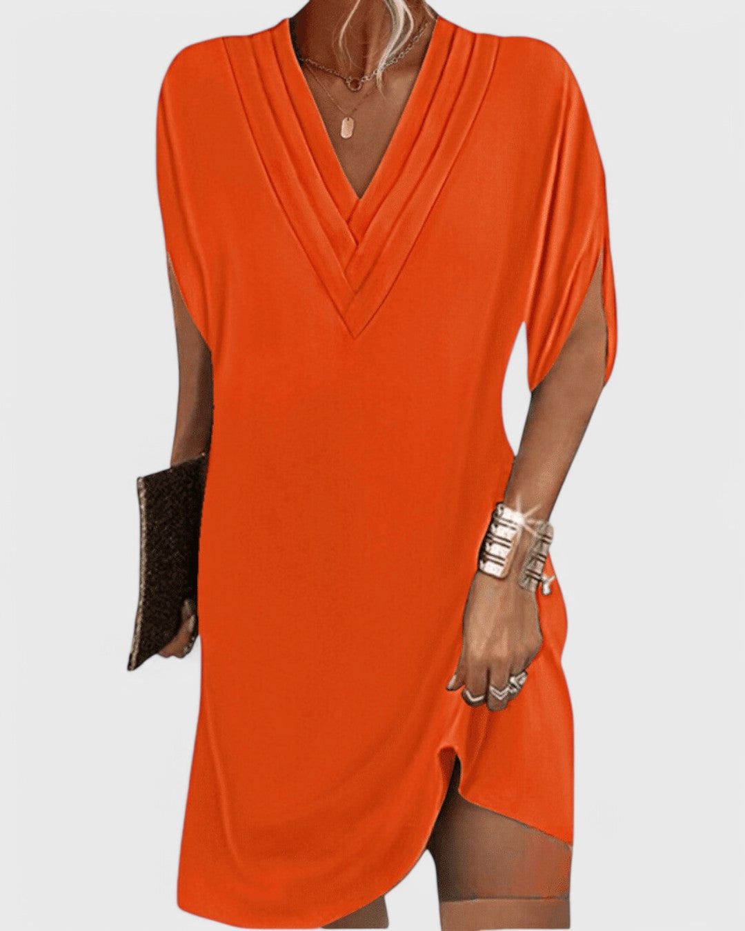 Volmena -Elegant Dress With A Flattering Cut