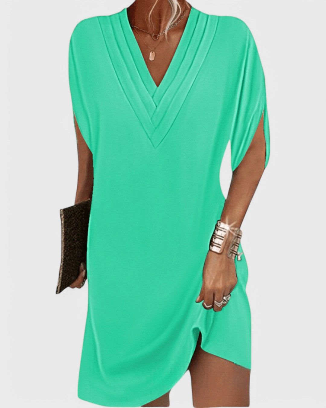 Volmena -Elegant Dress With A Flattering Cut