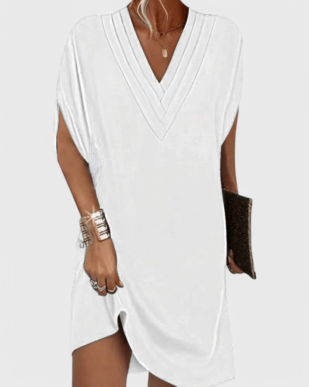 Volmena -Elegant Dress With A Flattering Cut