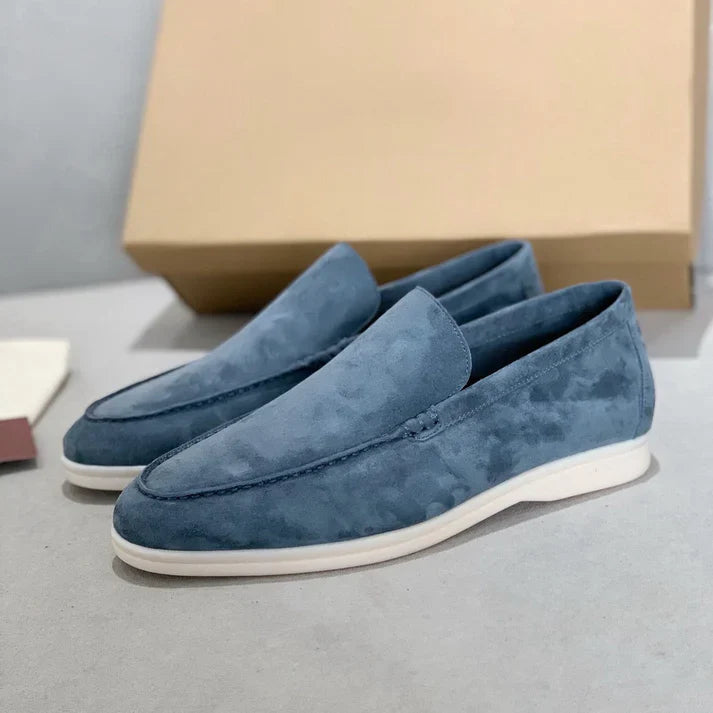 Edward - Chic Suede Loafers