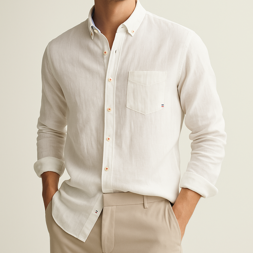Miles - Linen Shirt from Saint-Tropez