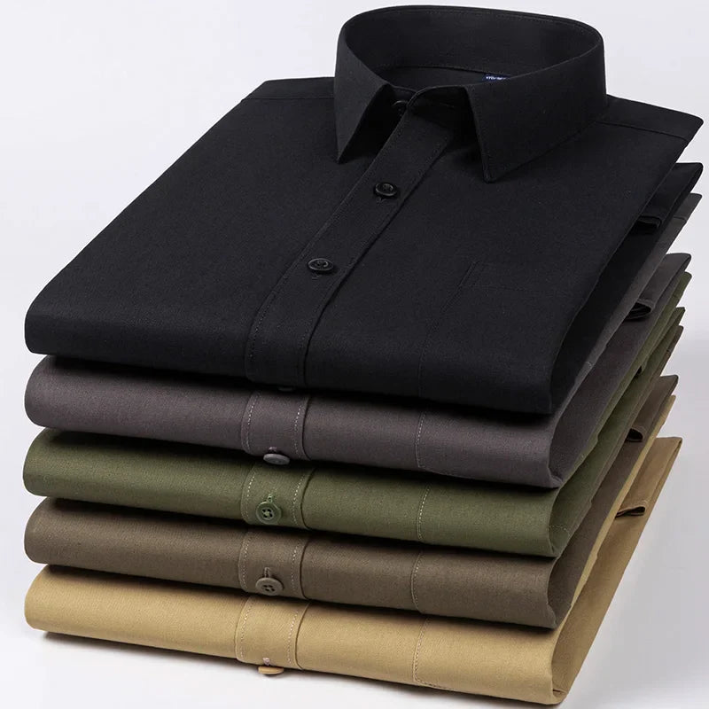 Ethan - Premium Cotton Dress Shirt