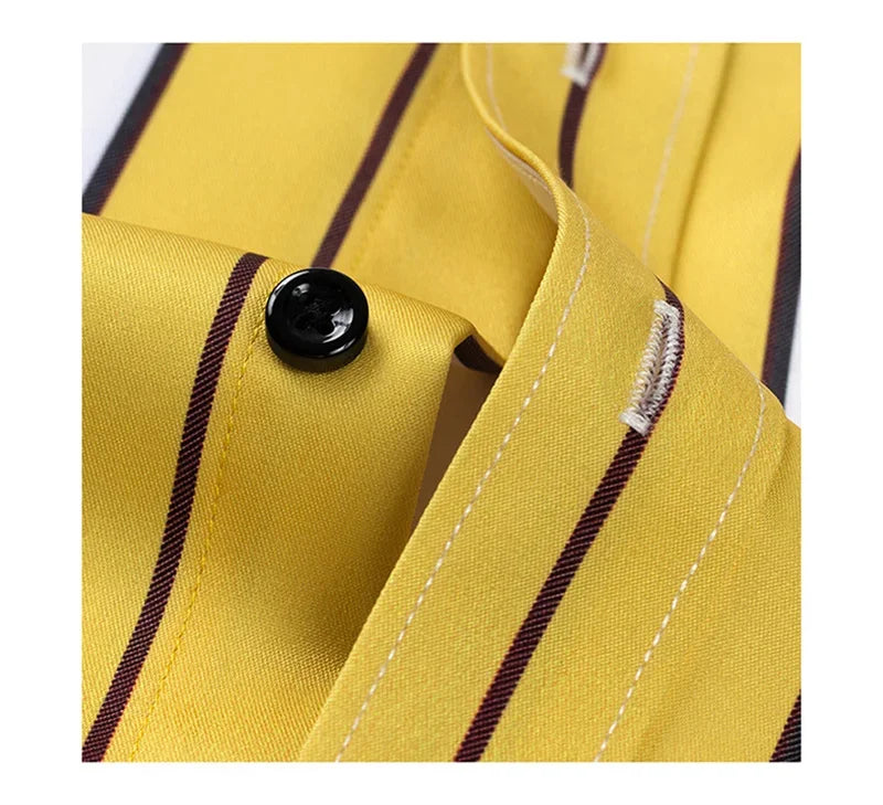 Oliver - Men's Casual Striped Shirt