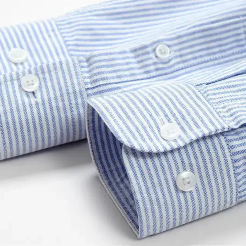 Finn - Monaco Stripe Button-Up
