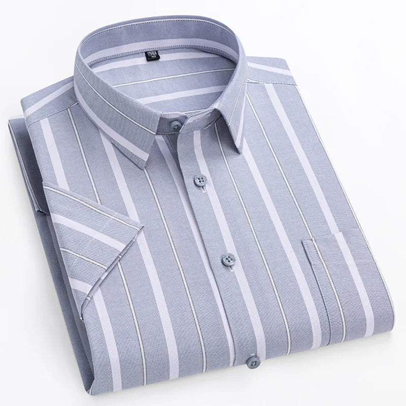 Alex - Cotton Short-Sleeve Shirt