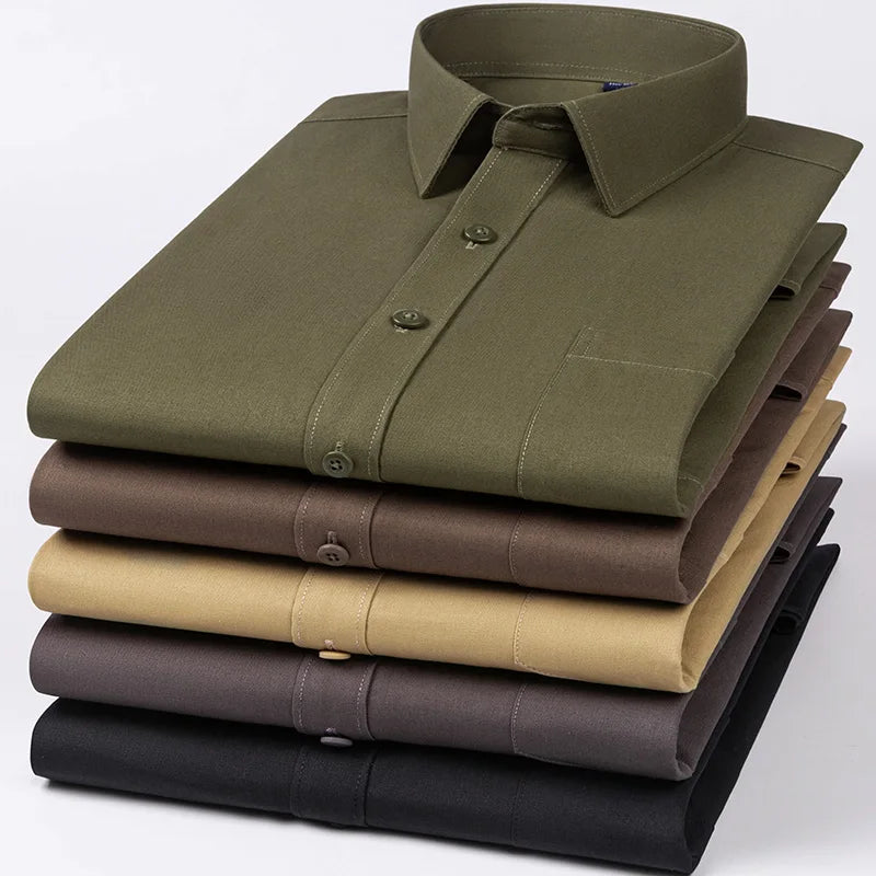 Ethan - Premium Cotton Dress Shirt