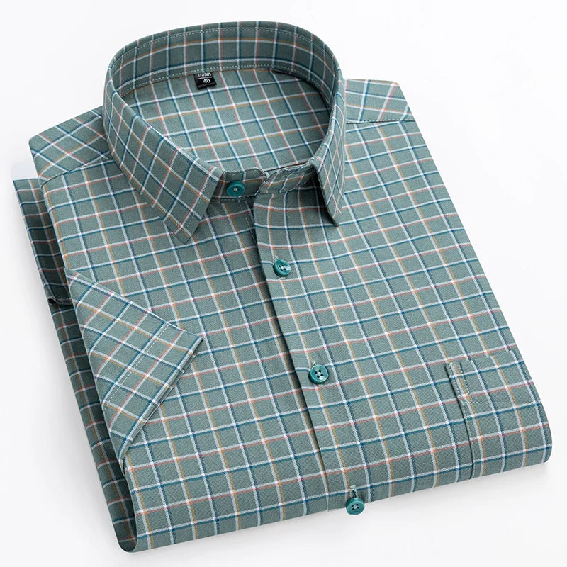 Alex - Cotton Short-Sleeve Shirt