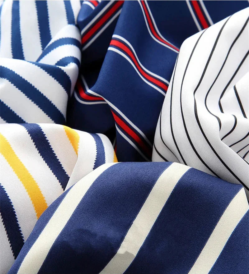 Oliver - Men's Casual Striped Shirt