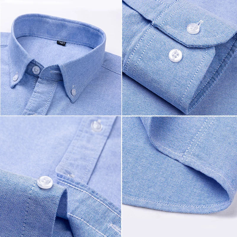 Harry - Stylish Cotton Dress Shirt