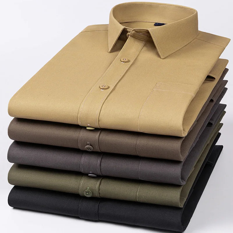 Ethan - Premium Cotton Dress Shirt