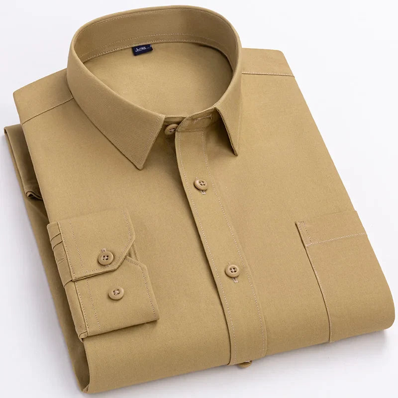 Ethan - Premium Cotton Dress Shirt