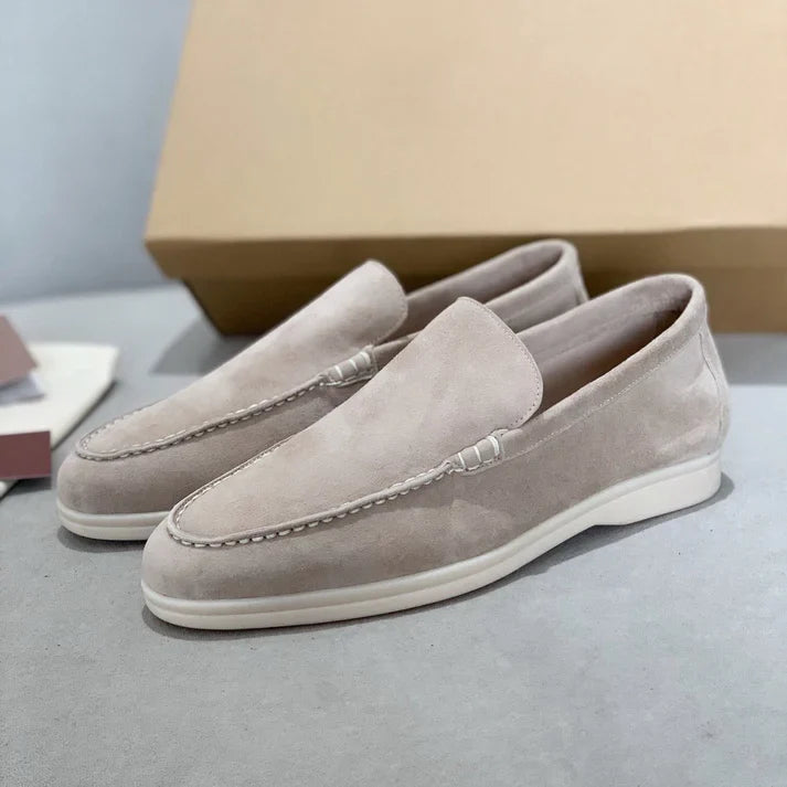 Edward - Chic Suede Loafers