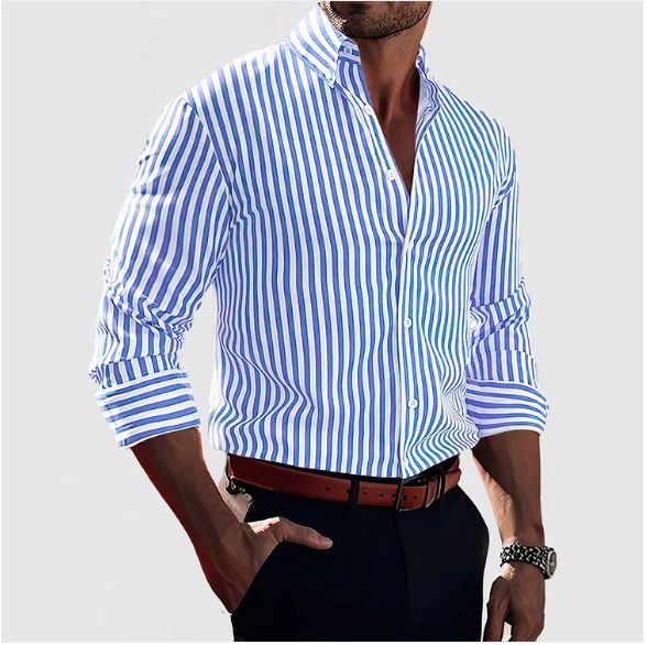 Felix - Elegant Striped Shirt