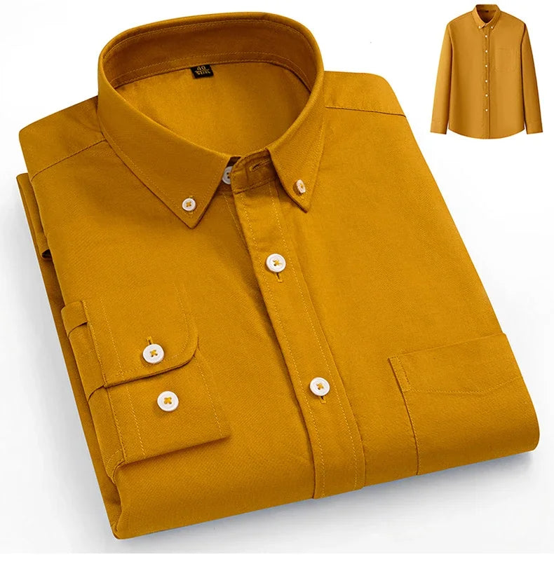 Luke - Classic Cotton Oxford Shirt