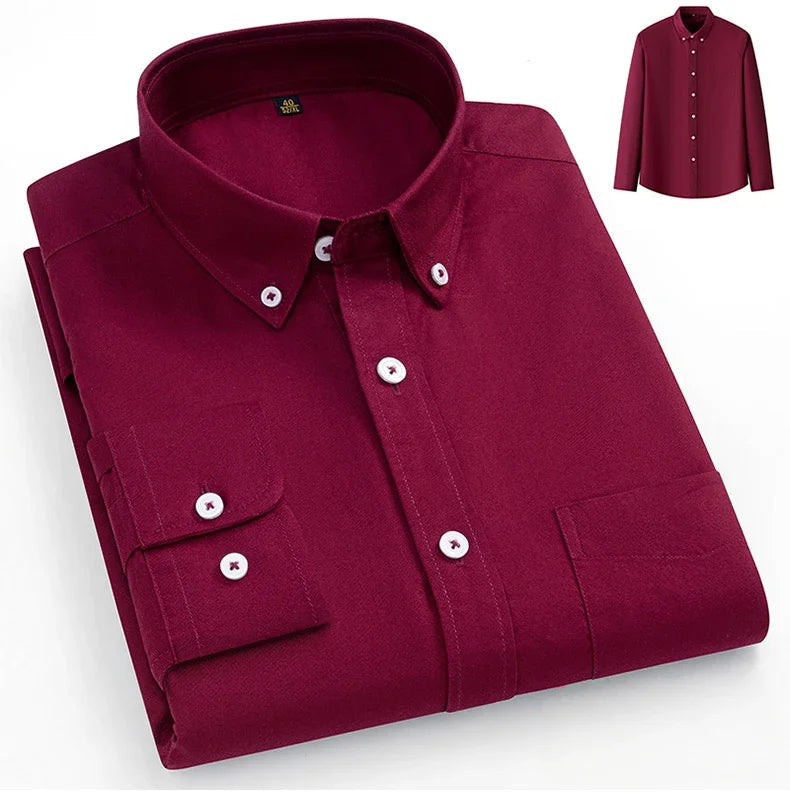 Luke - Classic Cotton Oxford Shirt