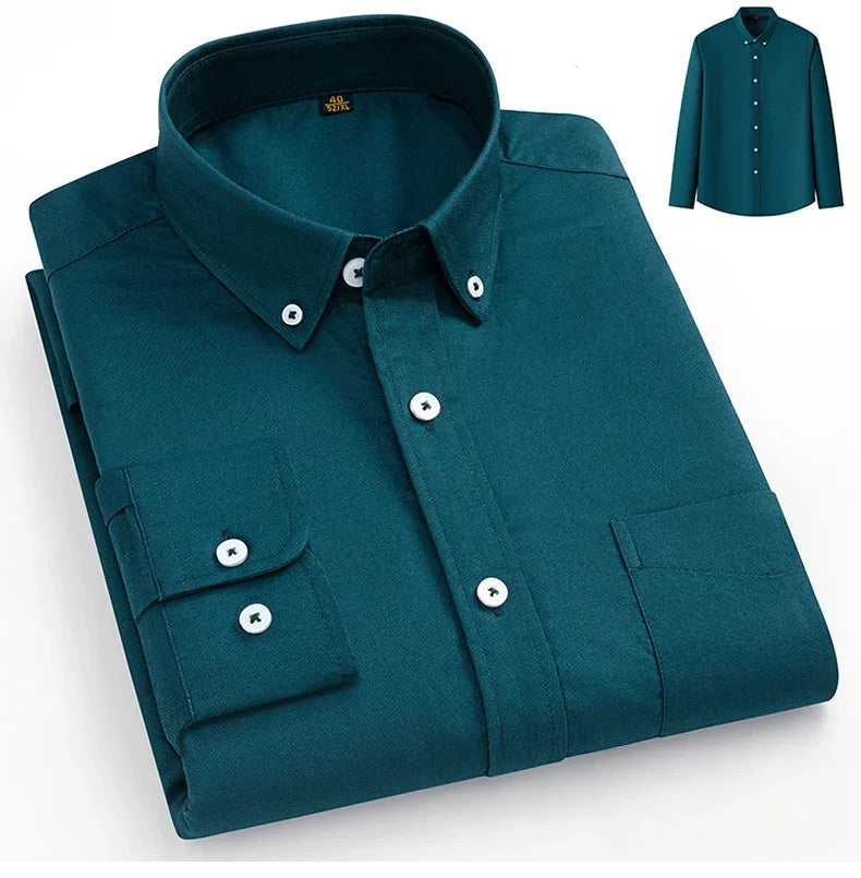 Luke - Classic Cotton Oxford Shirt
