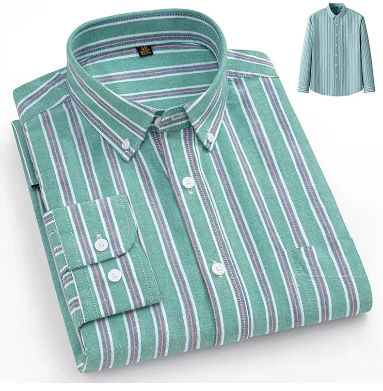 Luke - Classic Cotton Oxford Shirt