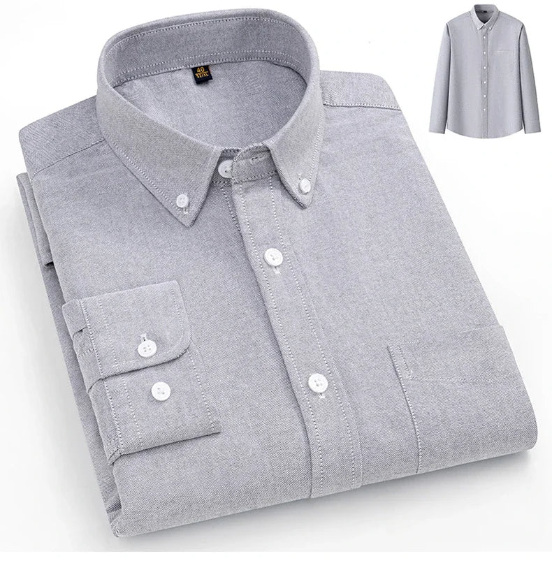 Luke - Classic Cotton Oxford Shirt