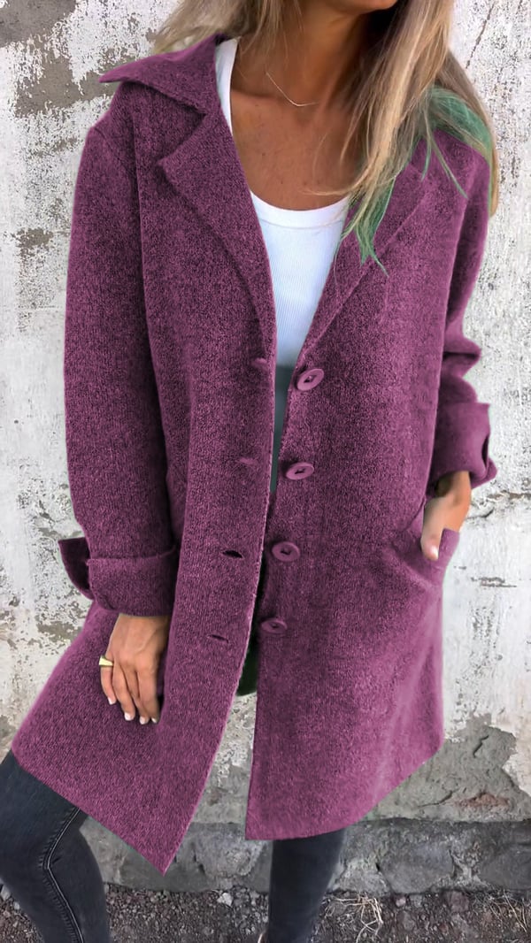 Marlina Long knitted Coat