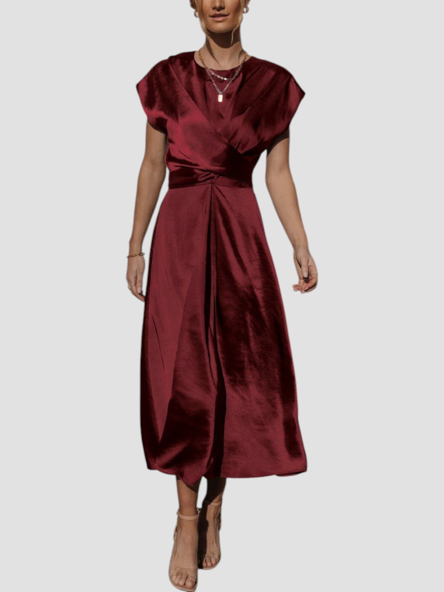 Aria | Elegant Midi Dress