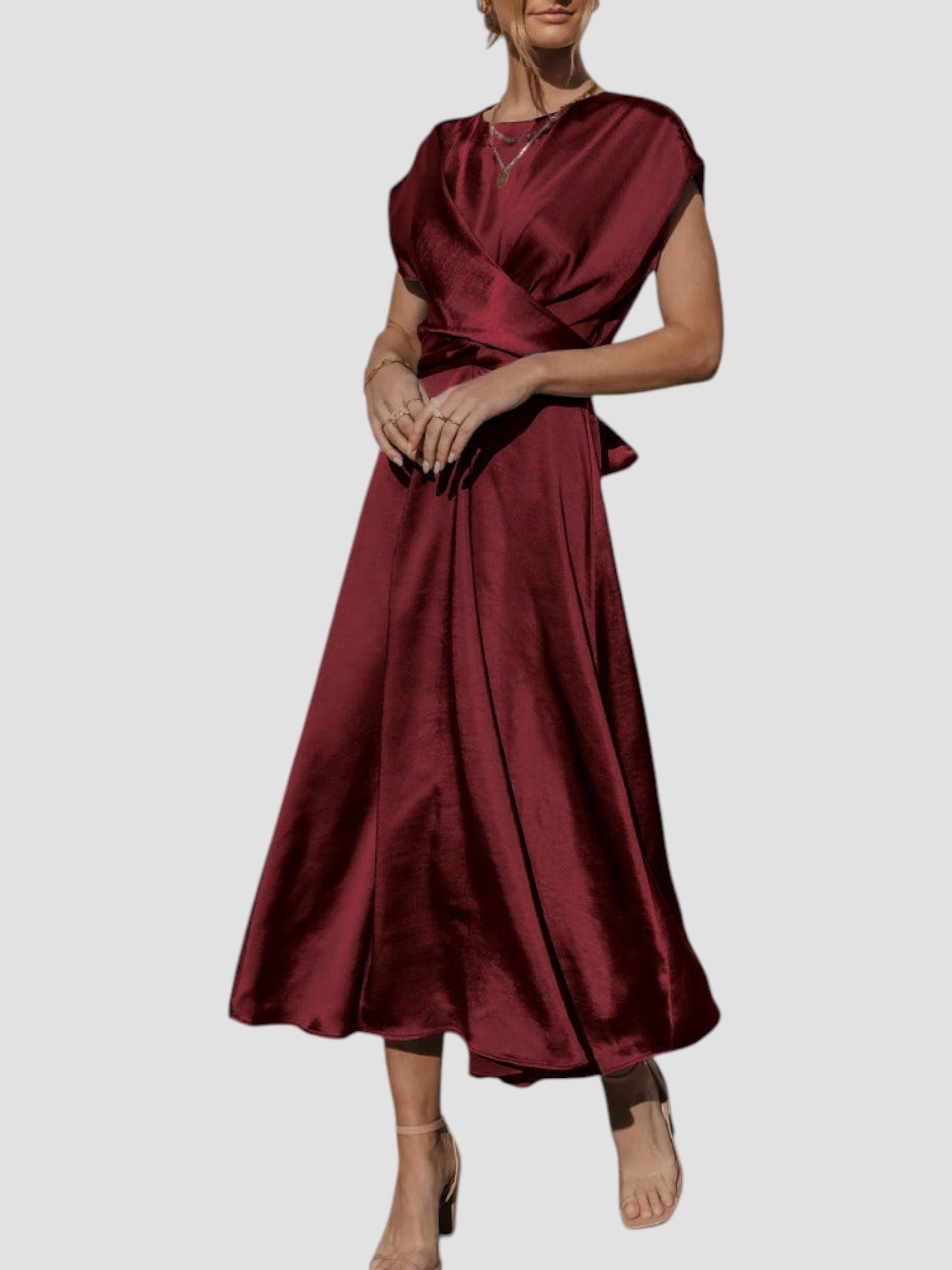 Aria | Elegant Midi Dress