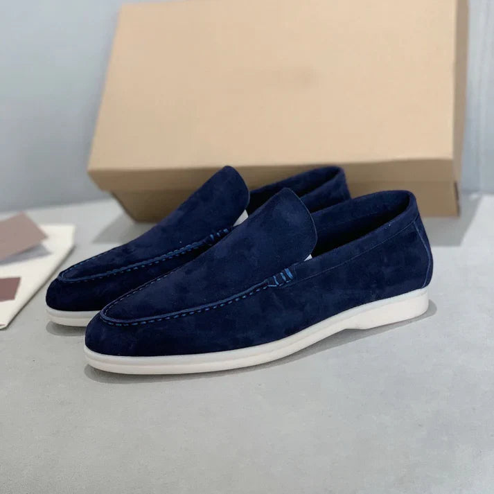 Edward - Chic Suede Loafers