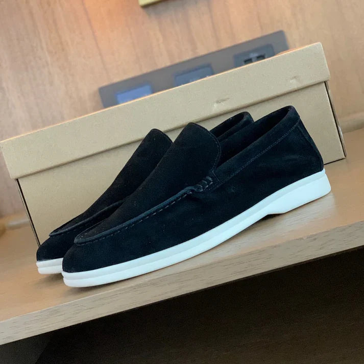 Edward - Chic Suede Loafers