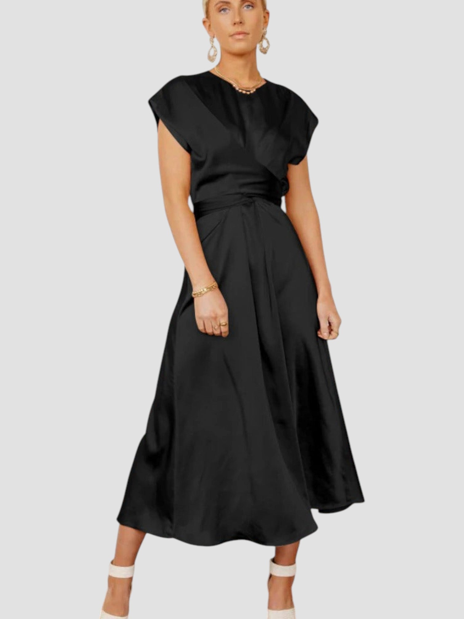 Aria | Elegant Midi Dress