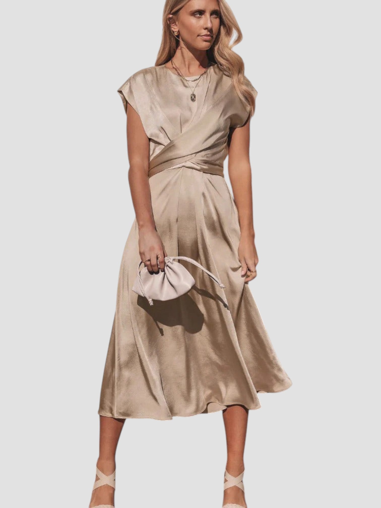 Aria | Elegant Midi Dress