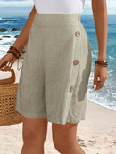 Fenella – Comfortable Short with Buttons