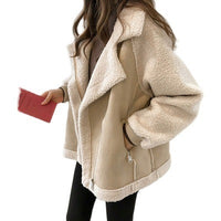 Maya Lamb Velvet Suede Jacket