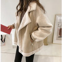 Maya Lamb Velvet Suede Jacket