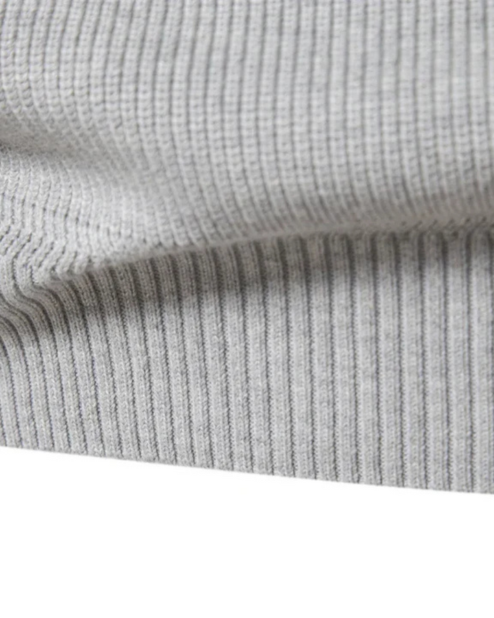 Salvatore - Zippered Knit Sweater