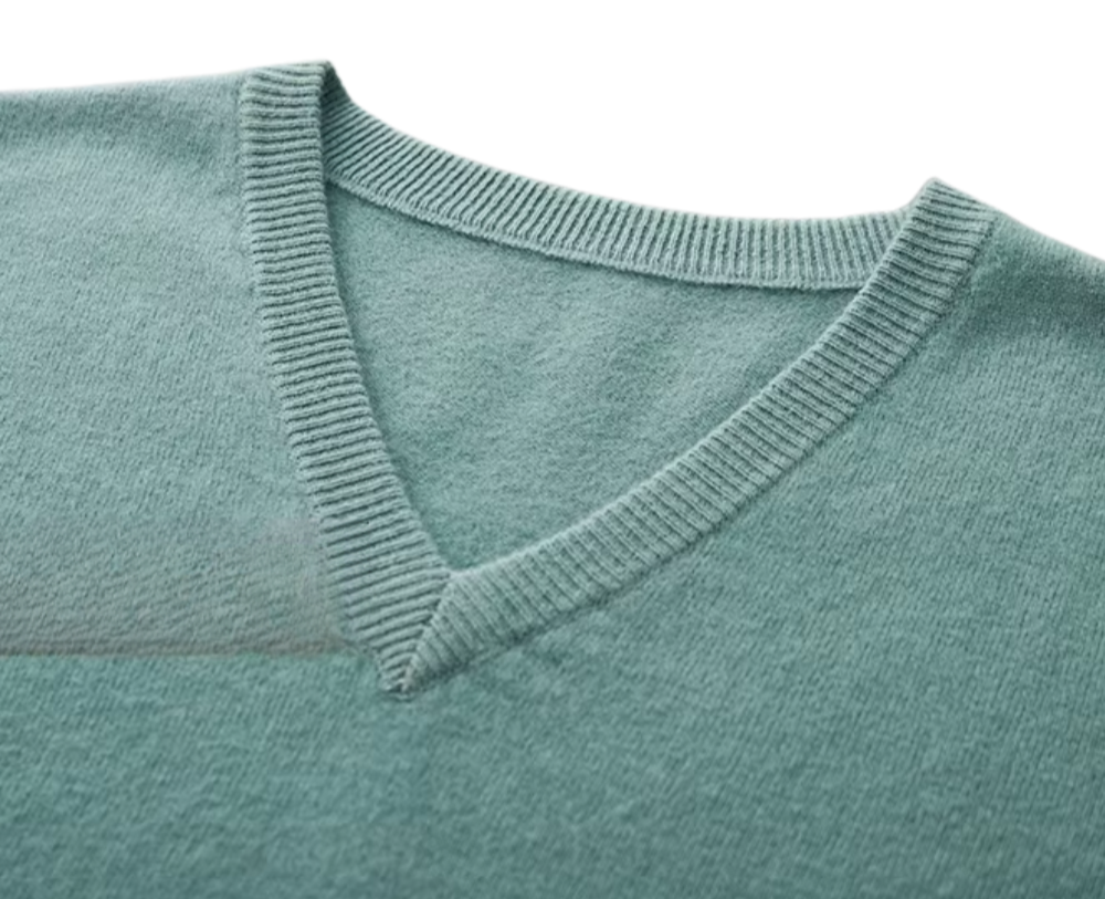 Matteo - Wool V-Neck Sweater