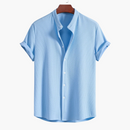 Cyrus | Men's Shirt with Stand-Up Collar