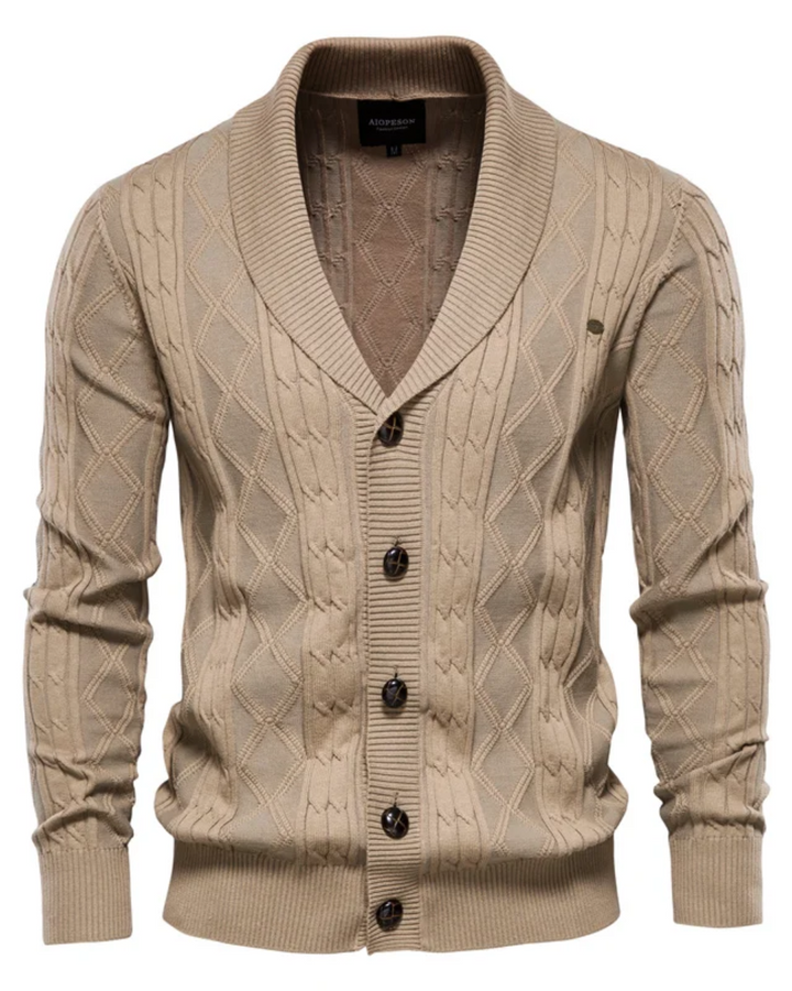 Bryce - Men's Premium Button-Up Cardigan