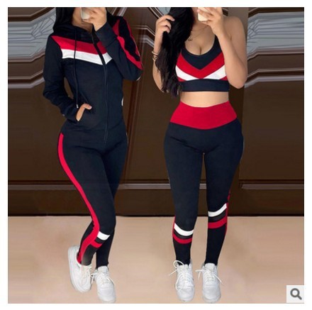 Women’s 3-Piece Leisure Hoodie Set for Autumn